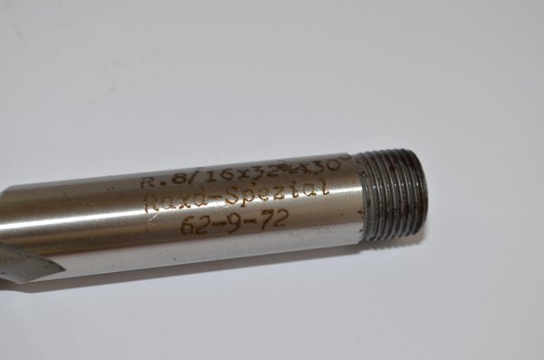 Radiusfräser D16,0mm, 30° Kopierfräser, Raxa Spezial  62-9-72 4 Stück  RHV4474