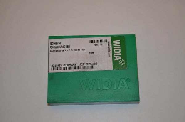 Wendeschneidplatten ,WIDIA,123569750 ,THM 5mm, 10Stück, INSERTS, RHV6746