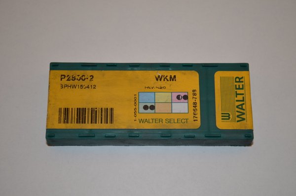 Wendeschneidplatten, WALTER P2800-2, WKM,SPHW150412 , 10Stück, INSERTS, RHV6757