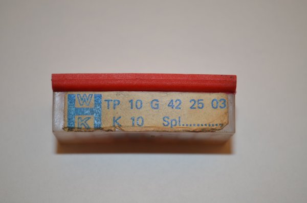 Wendeschneidplatten, LMT-KIENINGER WKHTP10 G 42 25 03,K10, 6Stück,  RHV6818