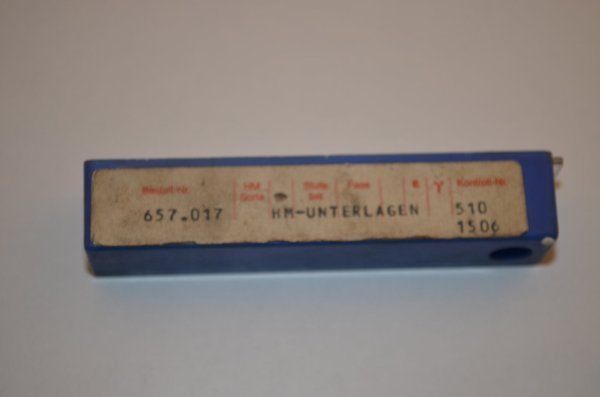 Wendeschneidplatten ,HERTEL 657.017 , HM-UNTERLAGE, 4Stück, INSERTS, RHV6828