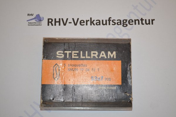 Wendeschneidplatten, STELLRAM, SNUN 190412T,P30, 5Stück, INSERTS, RHV6895