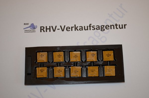 Wendeschneidplatten, PLANSEE SNMF 120408-ER,GM15, 10Stück, , RHV6953