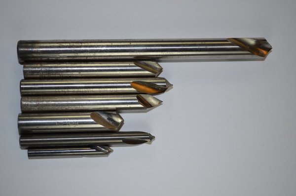 NC -Anbohrer, Ø6-12,7, HM/HSS, 7Stück,mit Zylinder Schaft, RHV4653,
