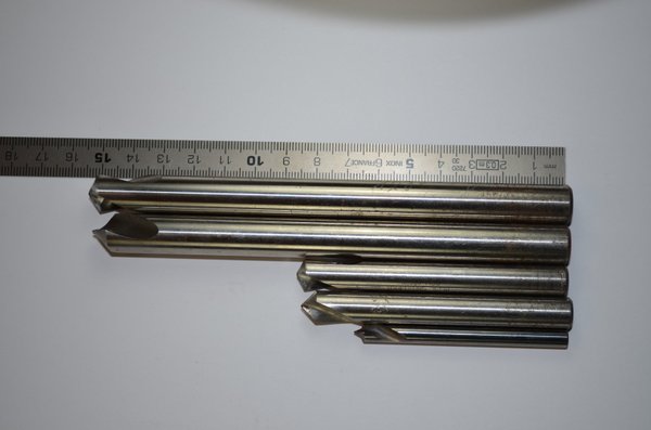NC -Anbohrer, Ø6-12,7, HM/HSS, 5Stück,mit Zylinder Schaft, RHV4656,