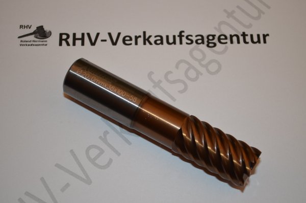 VHM-Mehrzahnfräser, ATORN, D20mm, RHV7107,