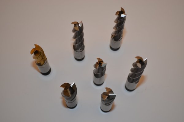 Schaftfräser, Schlichtfräser,  D15-20mm,  7Stück,  PWZ, Silmax,  RHV10115