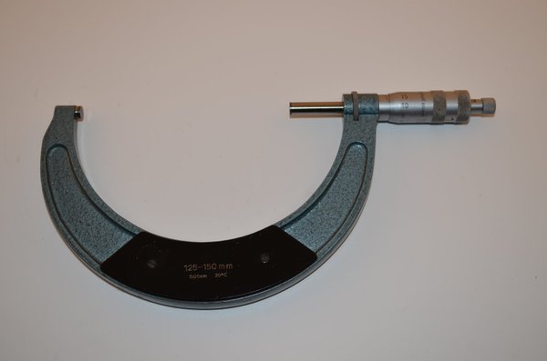 Bügelmessschraube Mikrometer 125-150mm Hartig RHV11318