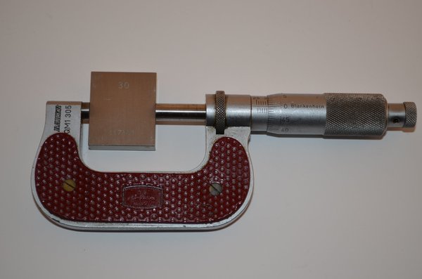 Bügelmessschraube Mikrometer 25-50mm  Blankenhorn RHV11322