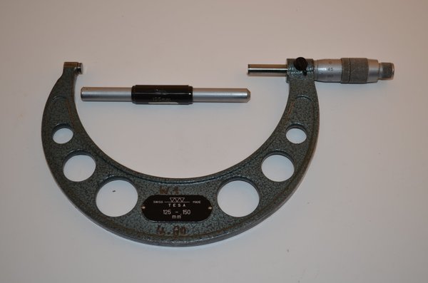 Bügelmessschraube Mikrometer 125-150mm TESA  RHV11356