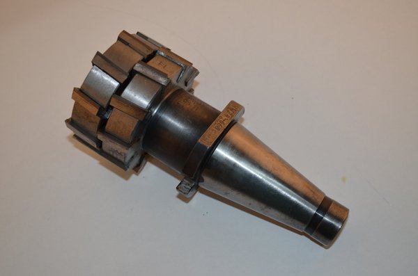 Fräskopf Ø122,5mm  Greiner  2x10 Schneiden  mit SK50 Aufnahme DIN 2080 RHV11617