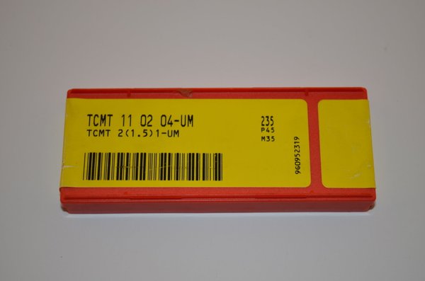 TCMT 110204-UM 235 SANDVIK 10 Stück Wendeschneidplatten INSERTS  RHV11782