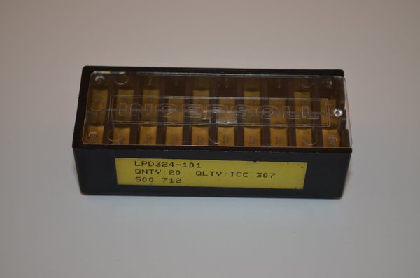 LPD324-101 ICC 307 Ingersoll 20 Stück Wendeschneidplatten  INSERTS  RHV11797