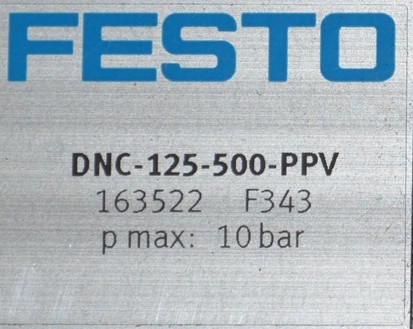 FESTO   DNC-125-500-PPV Normzylinder  unbenutzt RHV11634