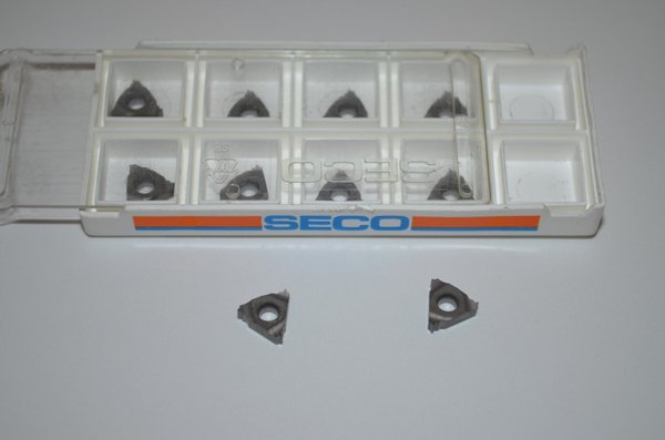 SECO 11NR1.0 ISO S1F 10 Stück Gewindedrehplatten  für Innengewinde RHV12742