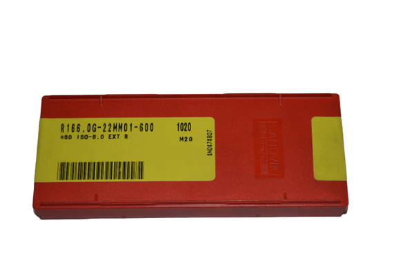 Sandvik R166.0G-22MM01-600 1020 EXT R ISO-6,0 Gewindedrehplatten 8 Stk RHV12775