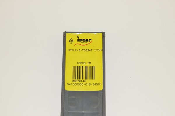 ISCAR HFPLX 3 TG0247IC354  Wendeschneidplatten  Stechen/Drehen 10Stück  RHV13025