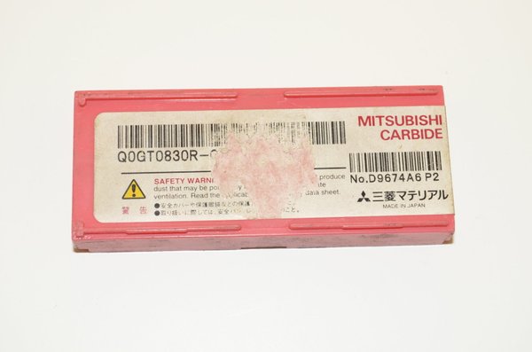 Mitsubishi QOGT0830R-G1 HTi10 Fräser Wendeschneidplatten  8Stück RHV13060