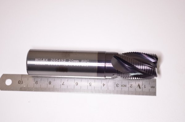 VHM-Schruppfräser HPC D19,8 mm HOLEX 205492 Frisch geschliffen  RHV13633