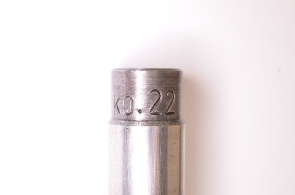Drehdorn D 22mm Ko. DIN 523 Konisch L 304mm Spanndorn Turning mandrel RHV14180