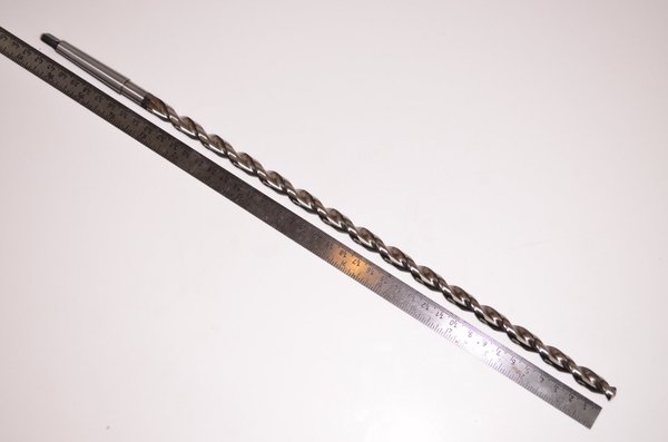 Überlange Spiralbohrer mit Morsekegel  D 11,000 mm 20xD HSS Gühring MK1 RHV15030
