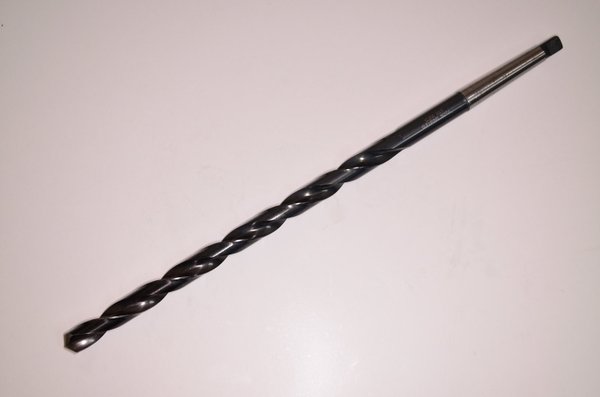 Überlange Spiralbohrer mit Morsekegel  D 12,000 mm 15xD HSS Gühring MK1 RHV15032