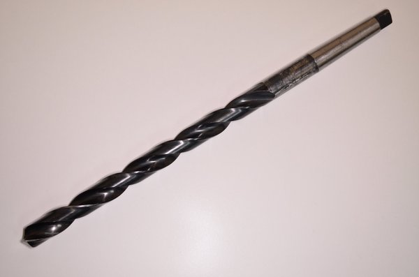 Überlange Spiralbohrer mit Morsekegel  D 18,000 mm HSS Gühring MK1 RHV15039