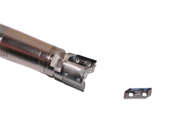 Einschraubeckfräser D 32 mm mit Halter und 15 Wendeschneidplatten  RHV15624