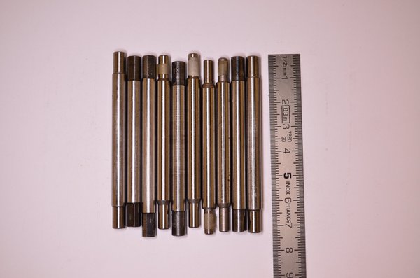 Drehdorn D 6 mm Konvolut Länge 70 mm 10 Stück Turning mandrel RHV14260