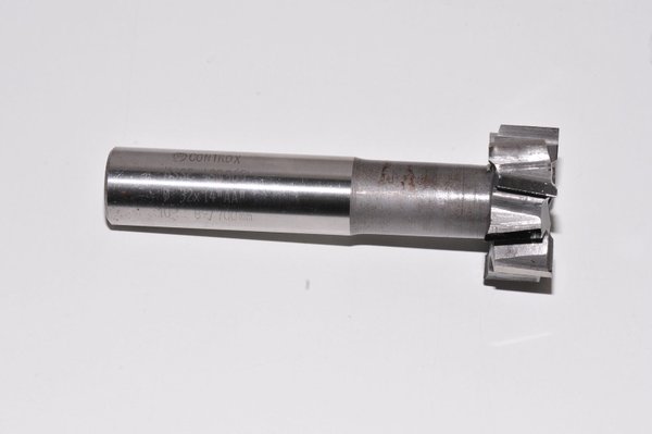 T-Nutenfräser Schaftfräser D32x14 mm CONTROX HSSE Typ AA Kreuzverzahnt RHV16185