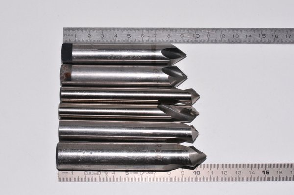 NC-Anbohrer D12,7 – D20 mm HSS Gühring 6 Stück, Konvolut RHV16416