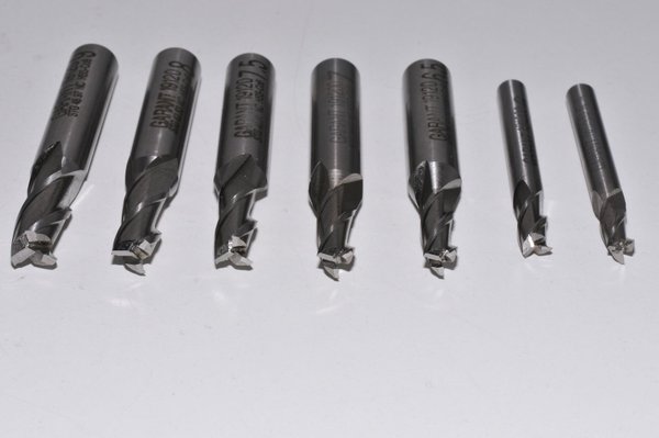 Schruppfräser HSS-Co8 unbeschichtetØ5,5-9mm Garant 191200 TypN 7 Stück RHV17078