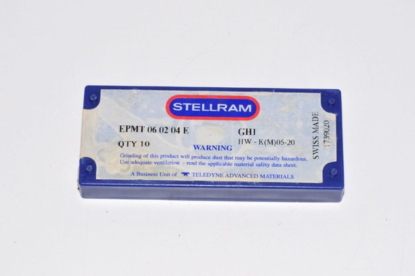 Wendeplatten EPMT 06 02 04 E   Stellram (Swiss) 9 Stück GH1 RHV16964