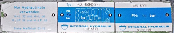 Hydraulikaggregat Integral Hydraulik 13893 R K3-100071 50 bar RHV19115