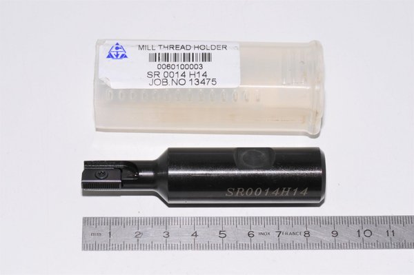 Wendeplatten-Gewindefräser Halter D=14,5 mm SR0014H14 Carmex + I.K.Z. RHV17024