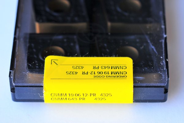 CNMM 19 06 12-PR 4325 Sandvik Schneidplatte Insert RHV40191