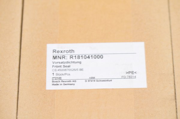Rexroth R 181041000 Vorsatzdichtung Rollenschienenführungen 45 3 Stück RHV19370