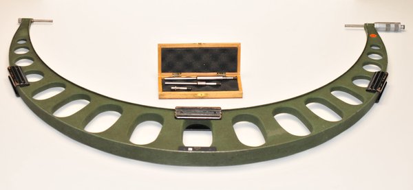 PAV-Präzisions-Bügelmessschraube Messbereich 800-1000 mm 0,01 mm HM 8mm RHV20824